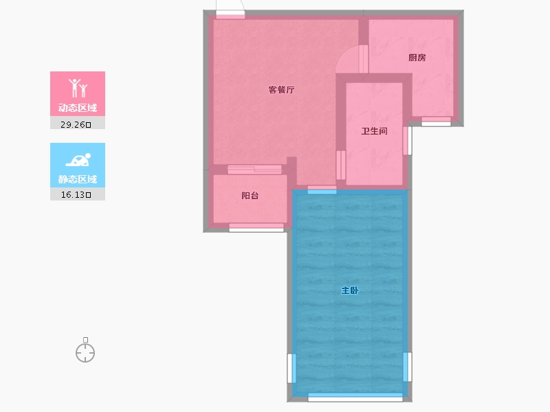 江西省-宜春市-古井泉街-39.40-户型库-动静分区