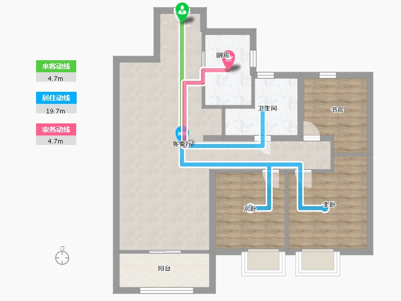 山东省-青岛市-中建锦绣天地-79.00-户型库-动静线