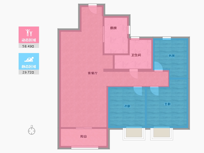 山东省-青岛市-中建锦绣天地-79.00-户型库-动静分区