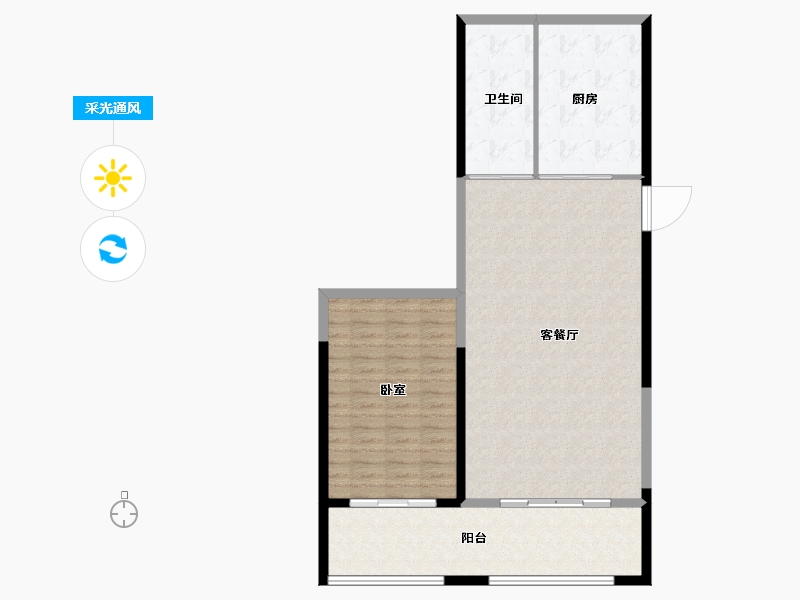 福建省-泉州市-石狮碧桂园-102.00-户型库-采光通风