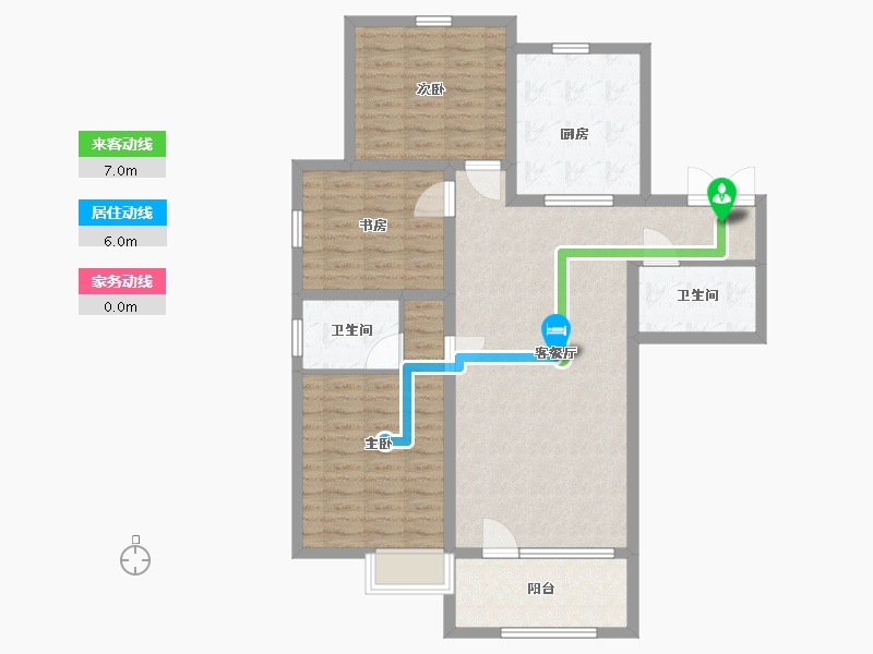 山东省-青岛市-七色堇-100.00-户型库-动静线