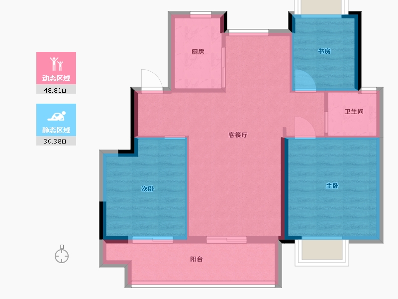 江西省-南昌市-绿梦首府-71.21-户型库-动静分区