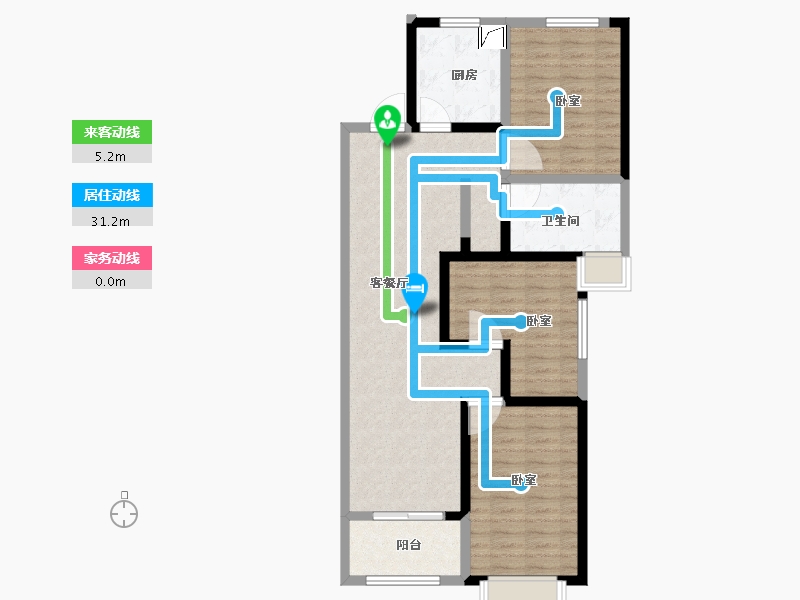 河南省-洛阳市-万富熙悦城-92.52-户型库-动静线