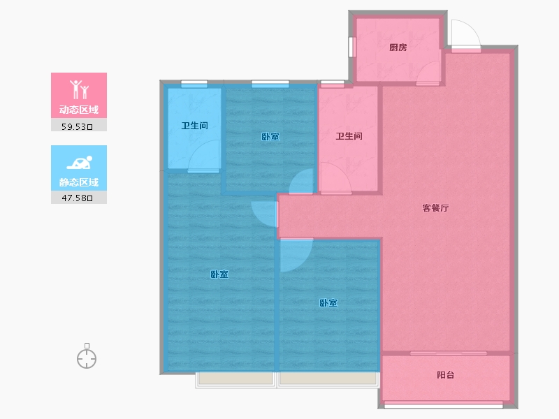 河南省-安阳市-利源迎宾壹号-99.00-户型库-动静分区