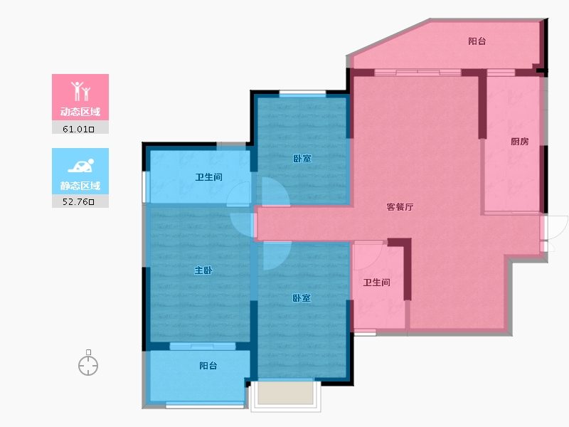 河南省-洛阳市-恒泰中心-102.63-户型库-动静分区