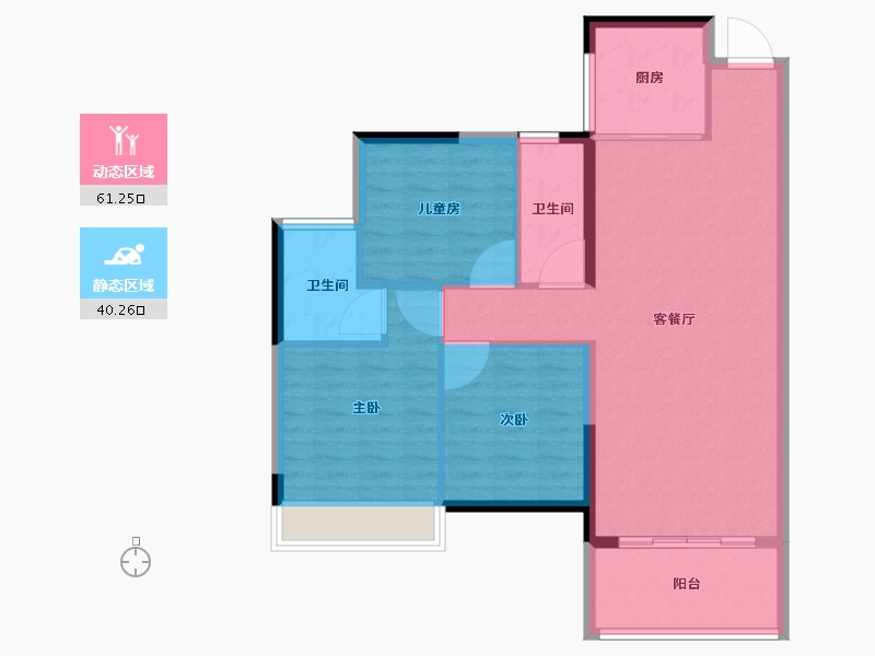 福建省-南平市-正达U活街-92.00-户型库-动静分区