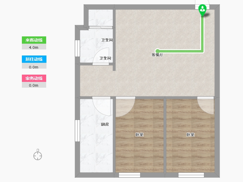 河南省-郑州市-正商紫辰园-53.52-户型库-动静线