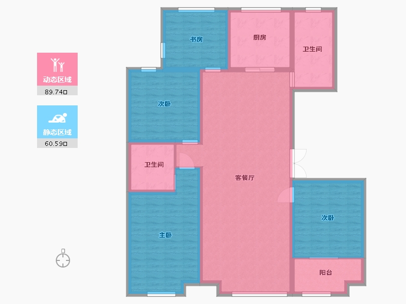 山东省-潍坊市-潍坊港商业综合中心-136.00-户型库-动静分区