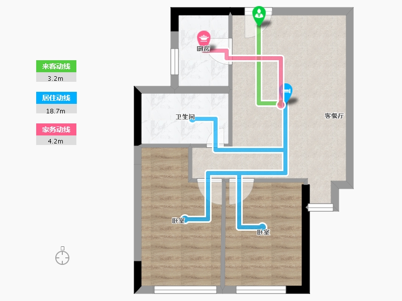 福建省-莆田市-铜锣湾·万达广场-48.99-户型库-动静线