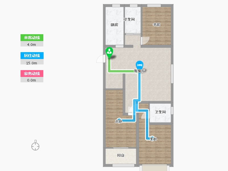 山东省-潍坊市-恒信·领峰-93.19-户型库-动静线