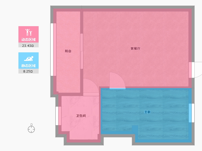 广东省-广州市-南洲名苑-28.12-户型库-动静分区