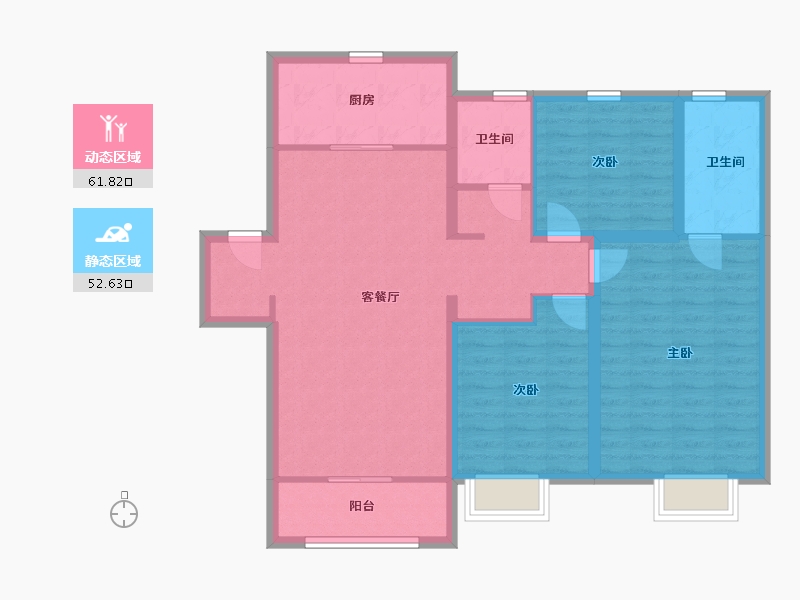 山东省-青岛市-中建锦绣天地-103.01-户型库-动静分区