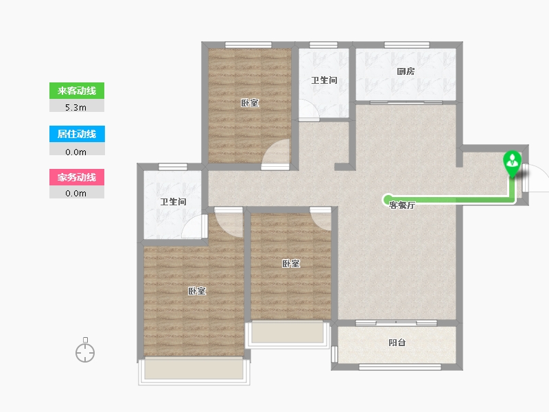 河南省-安阳市-天悦华府-114.20-户型库-动静线