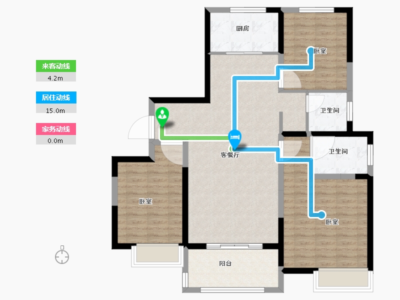 河南省-安阳市-利源永明壹号-101.00-户型库-动静线