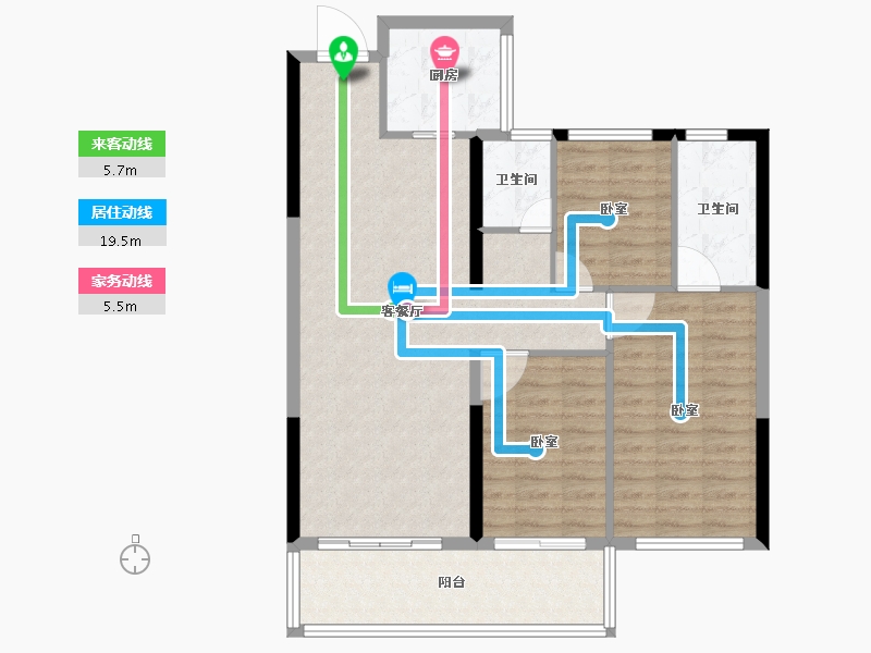 福建省-莆田市-建发玺院-92.99-户型库-动静线