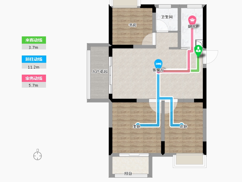 安徽省-宣城市-金銮·御林河畔-79.00-户型库-动静线