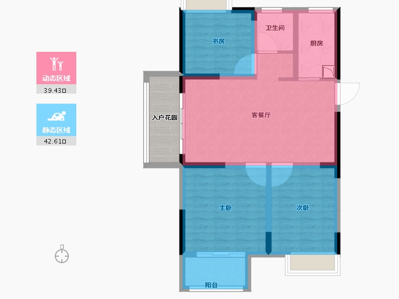 安徽省-宣城市-金銮·御林河畔-79.00-户型库-动静分区