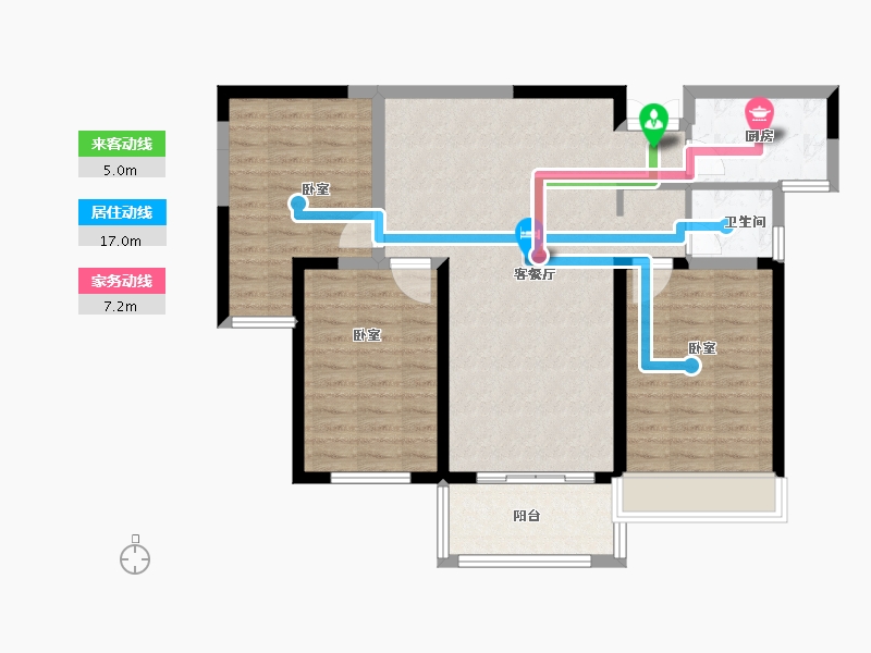 山东省-菏泽市-嘉利学府-92.19-户型库-动静线