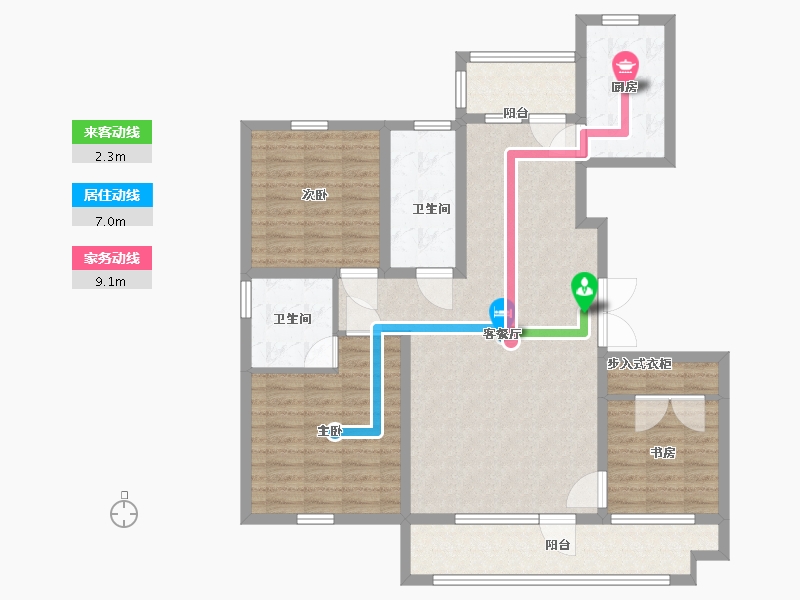 山东省-青岛市-盈创板桥华府-110.01-户型库-动静线