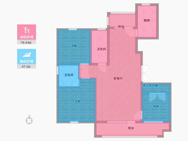 山东省-青岛市-盈创板桥华府-110.01-户型库-动静分区