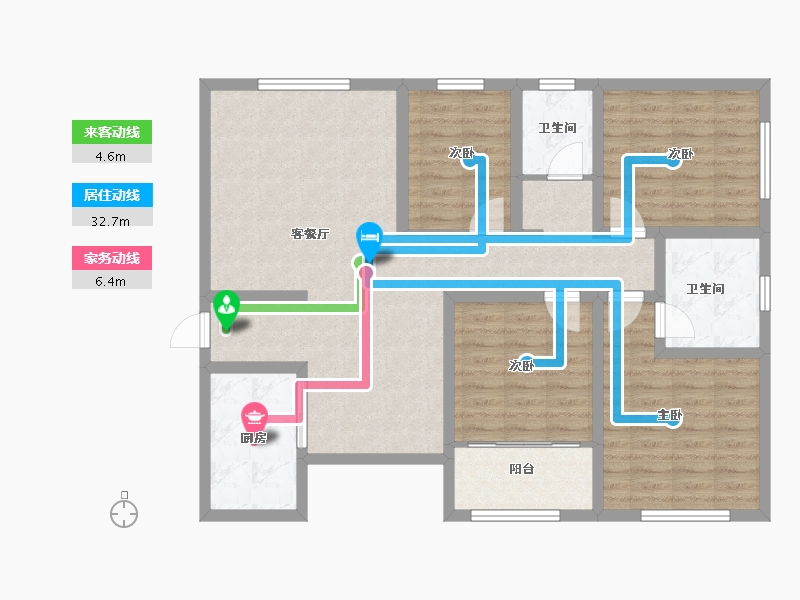 山东省-济南市-映月紫云城-110.00-户型库-动静线