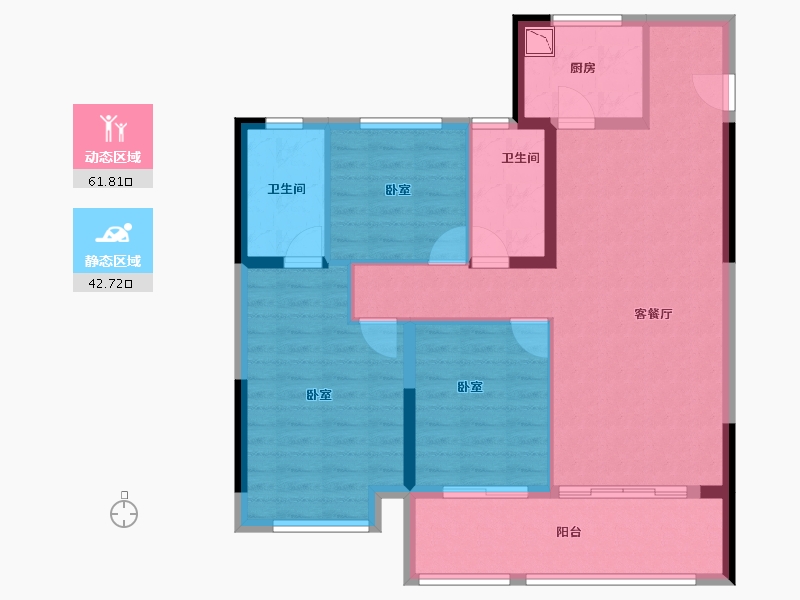 福建省-莆田市-保利云上-94.00-户型库-动静分区