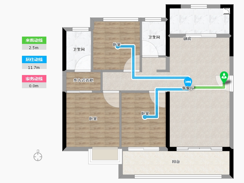 福建省-莆田市-联发世茂云图-94.01-户型库-动静线