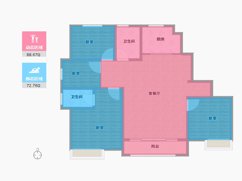 山东省-菏泽市-新洲欧洲城-147.00-户型库-动静分区