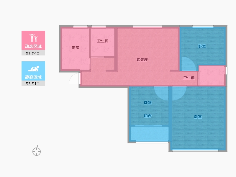 河南省-郑州市-源升金锣湾-97.00-户型库-动静分区