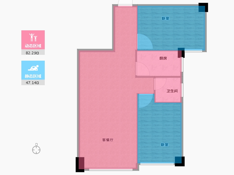 福建省-漳州市-学府1号-120.00-户型库-动静分区