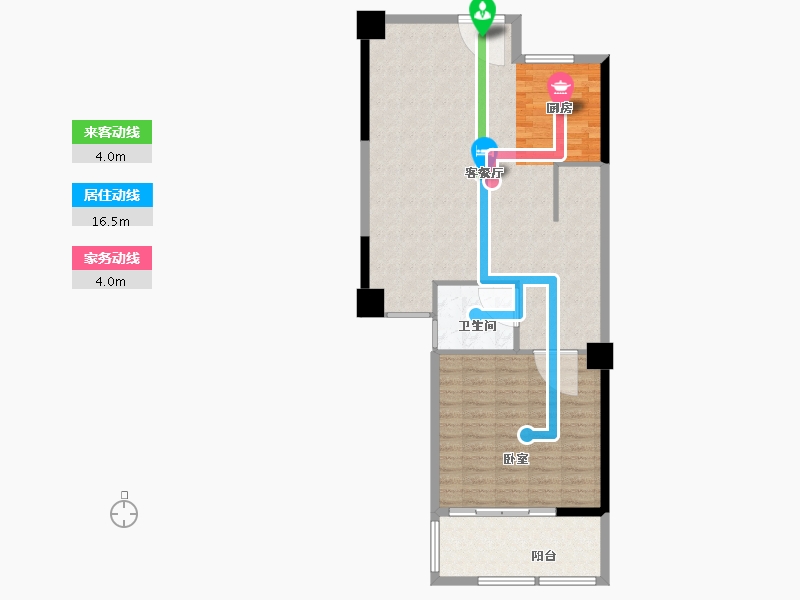 福建省-漳州市-晟港名都-88.00-户型库-动静线