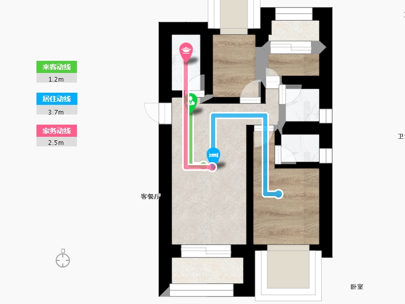 福建省-龙岩市-龙腾天宸-11.01-户型库-动静线