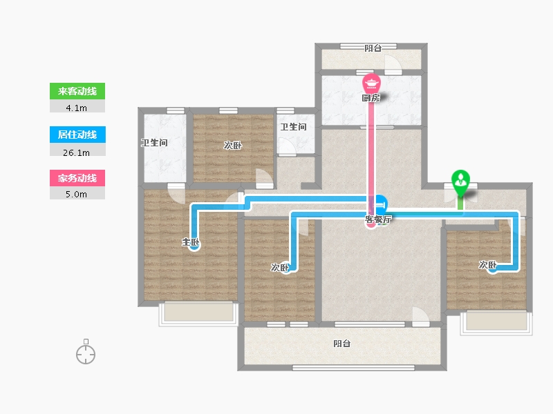 山东省-青岛市-海尔产城创奥园翡翠云城-136.00-户型库-动静线