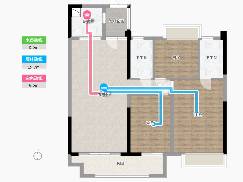 江西省-赣州市-嘉福·尚江府-96.17-户型库-动静线