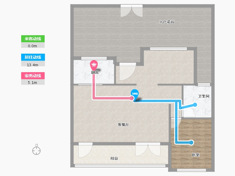 福建省-漳州市-桃李春风-134.00-户型库-动静线