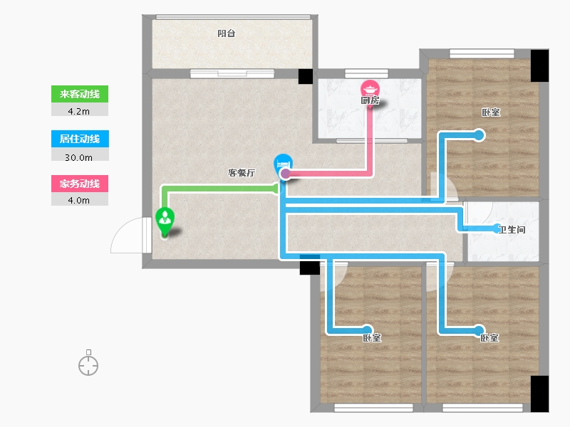 福建省-漳州市-学府1号-79.00-户型库-动静线