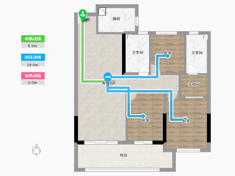 福建省-莆田市-云悦壹号-84.00-户型库-动静线