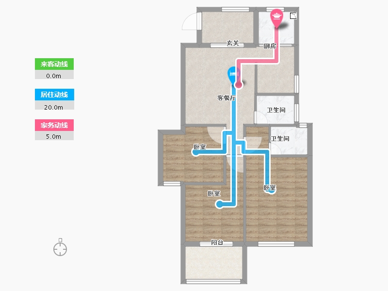 福建省-宁德市-中融中央首府-77.99-户型库-动静线