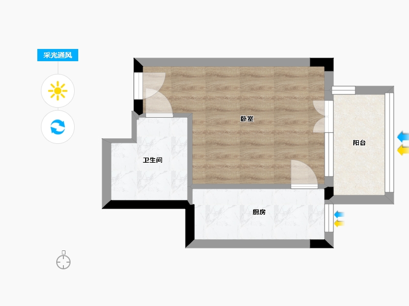 浙江省-湖州市-竹福佳苑-29.00-户型库-采光通风