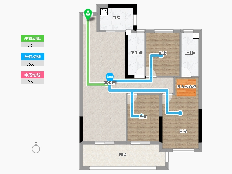 福建省-莆田市-云悦壹号-92.00-户型库-动静线