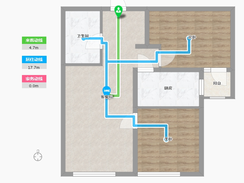 山东省-青岛市-怡华悦峰-68.00-户型库-动静线