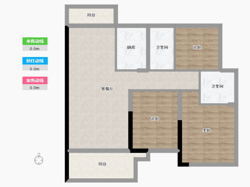 江西省-赣州市-东方君庭-92.00-户型库-动静线