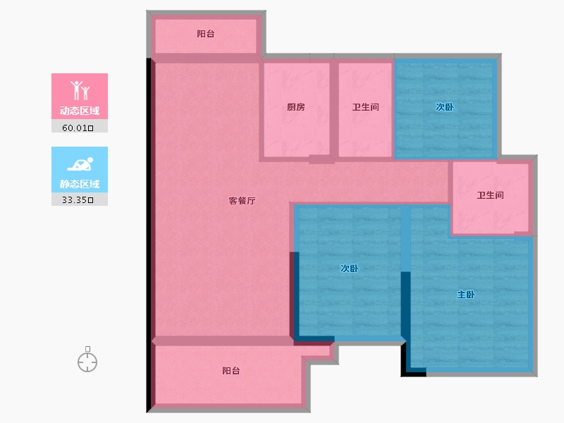 江西省-赣州市-东方君庭-92.00-户型库-动静分区