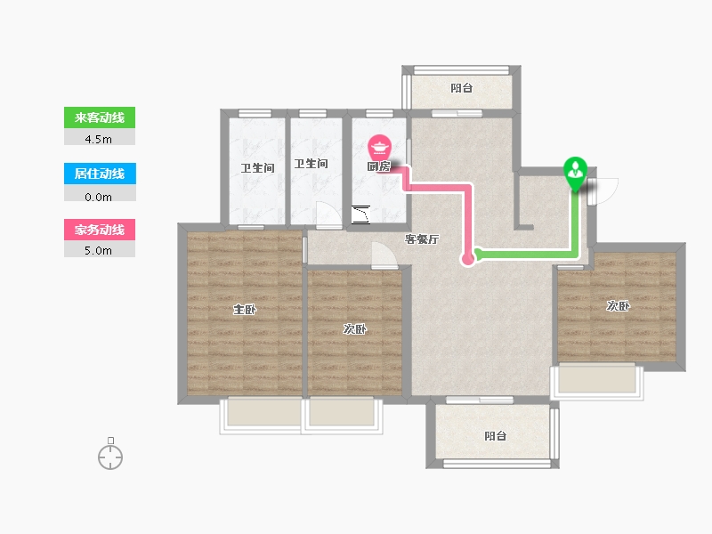 江西省-赣州市-九里峰山・玖章-92.00-户型库-动静线