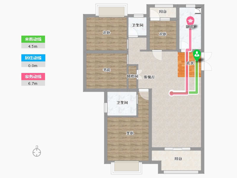 江西省-赣州市-凯旋城-96.38-户型库-动静线