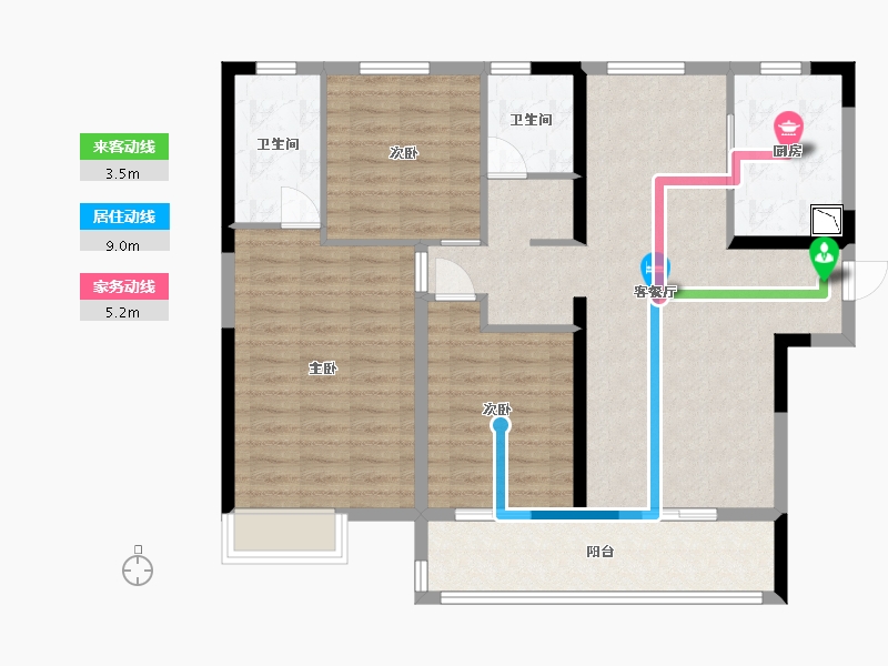 江西省-赣州市-保利嘉福·领秀山-100.00-户型库-动静线