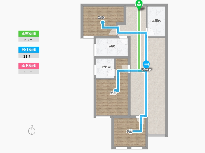 山西省-长治市-和合人家-85.05-户型库-动静线