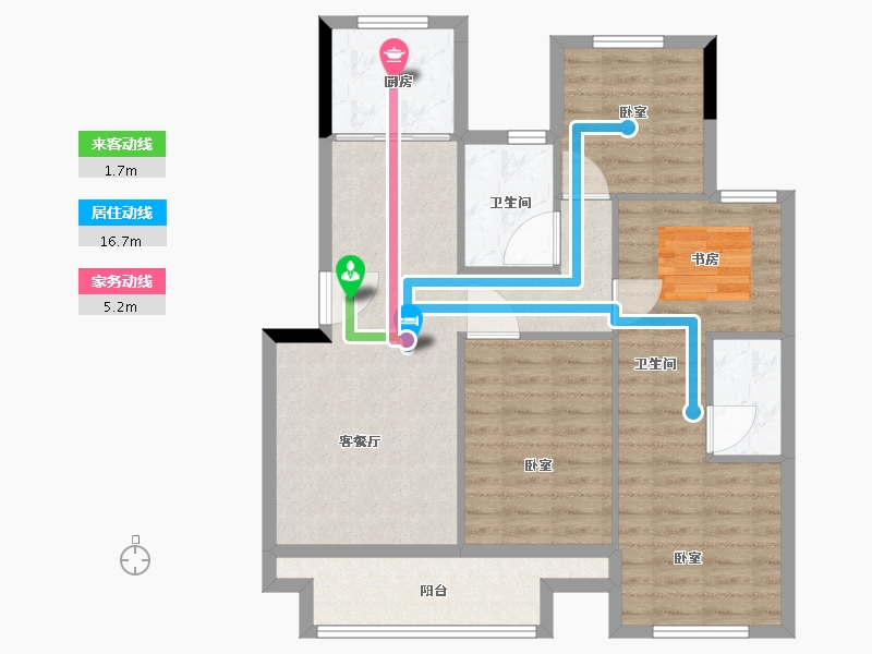 浙江省-湖州市-汎港润合-89.00-户型库-动静线