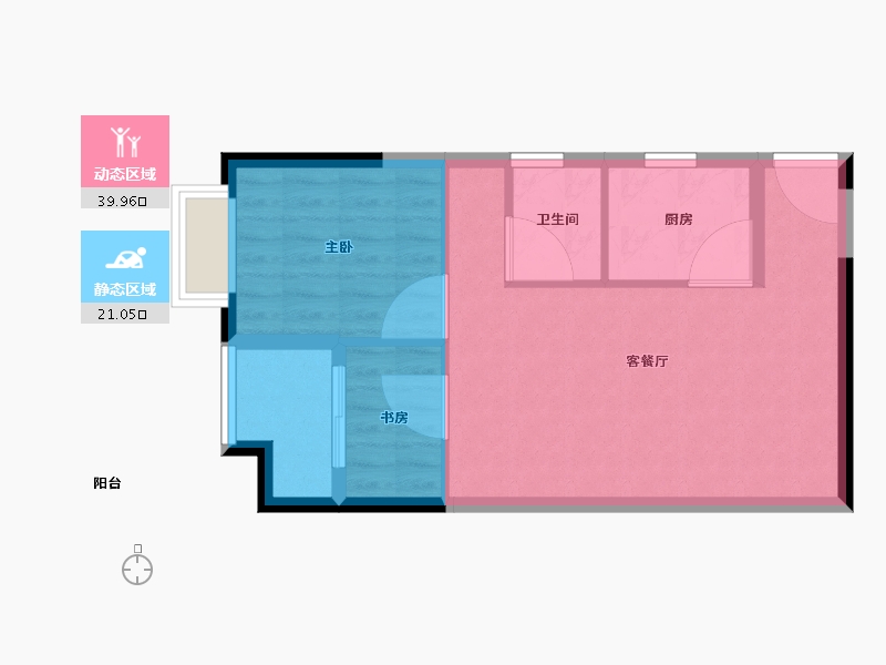 福建省-南平市-永森湖岸观邸-54.99-户型库-动静分区