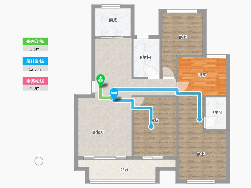 浙江省-湖州市-汎港润合-91.87-户型库-动静线